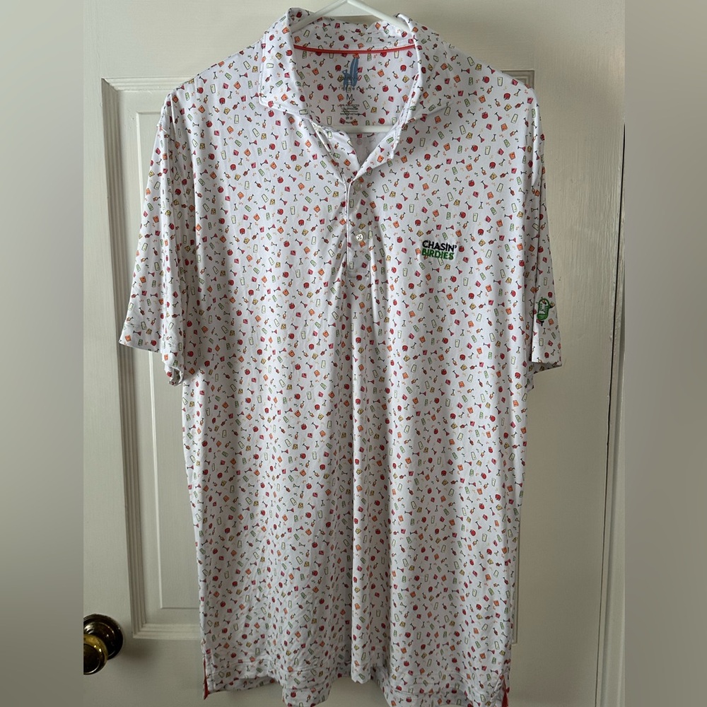 Johnnie-O Drink Print Golf Shirt